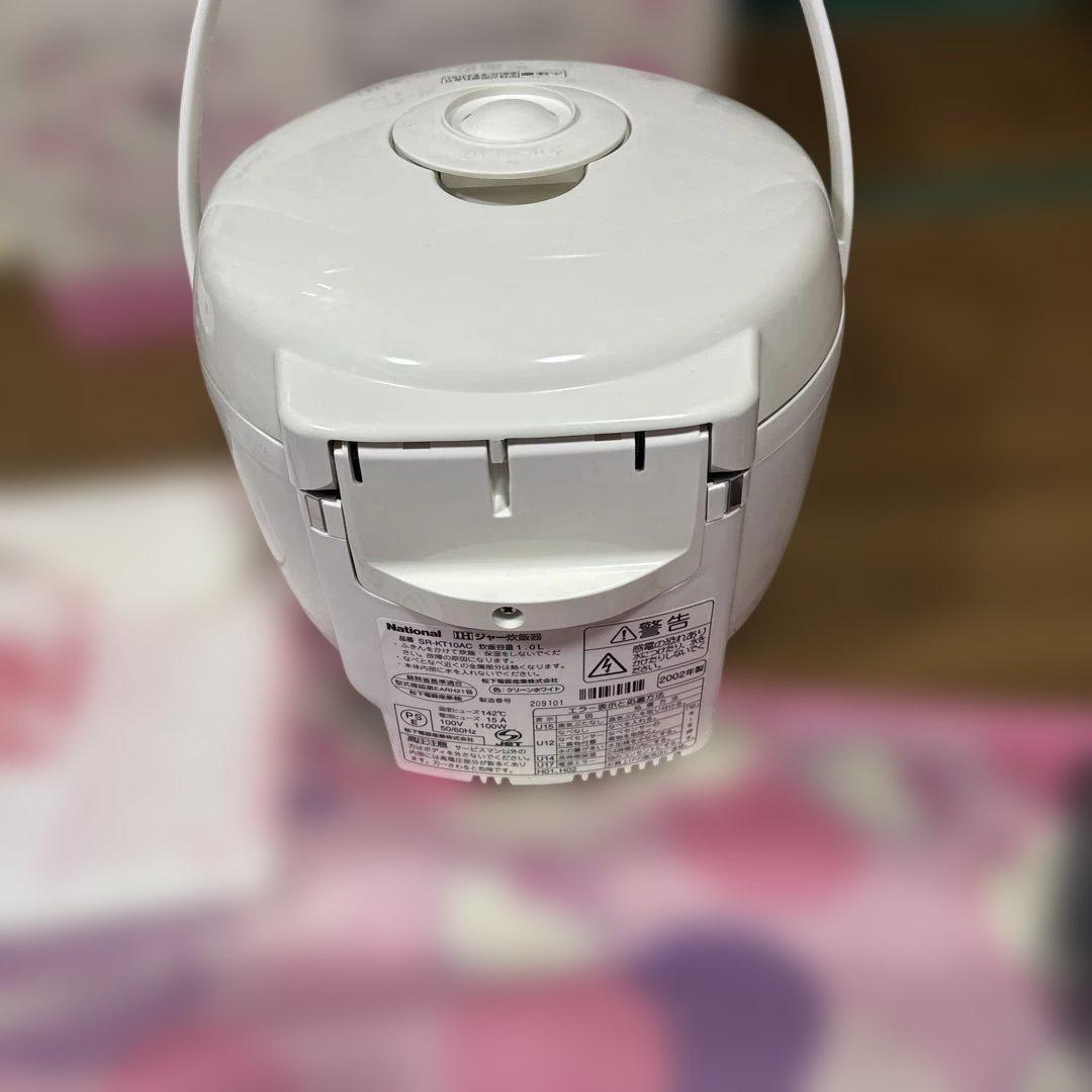 希少　新品　バラハナキティ　National 炊飯器　5.5合炊き　2002年