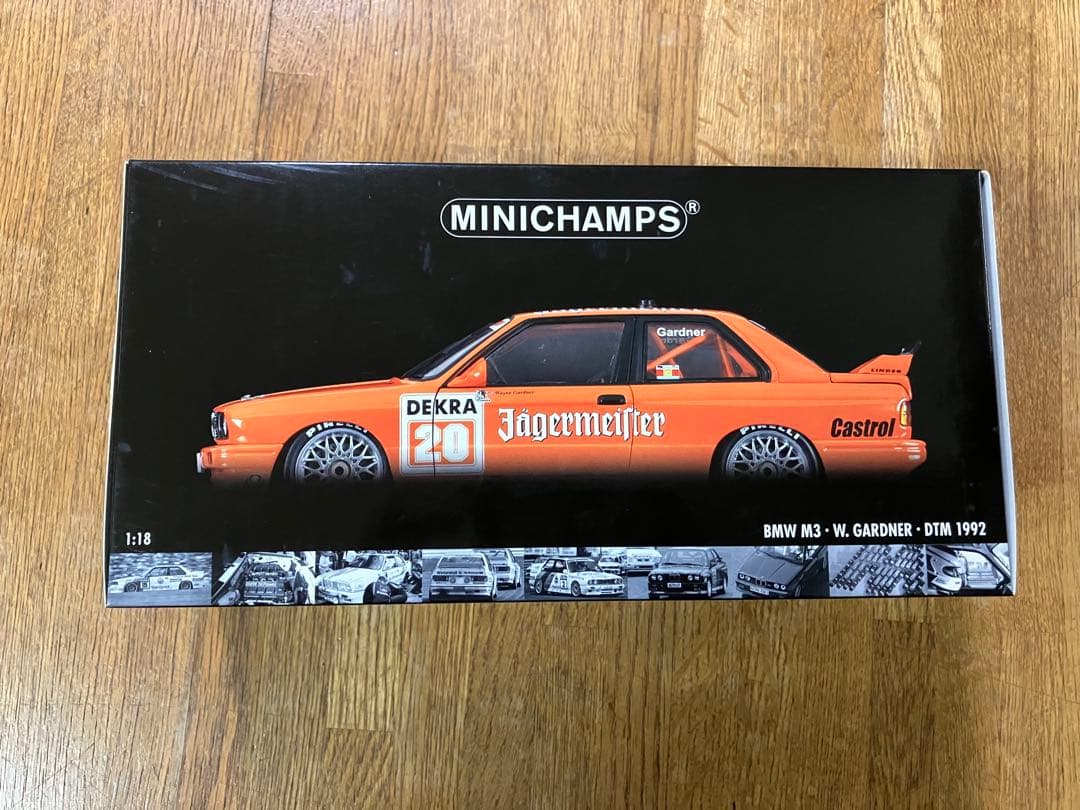 未開封 1/18 BMW M3 W. Gardner DTM 1992 #20