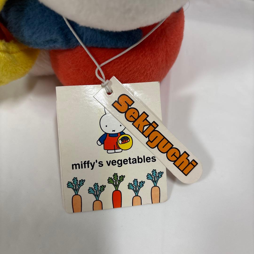 セキグチ ミッフィー キャロット にんじん きのこ　マスコットチェーン