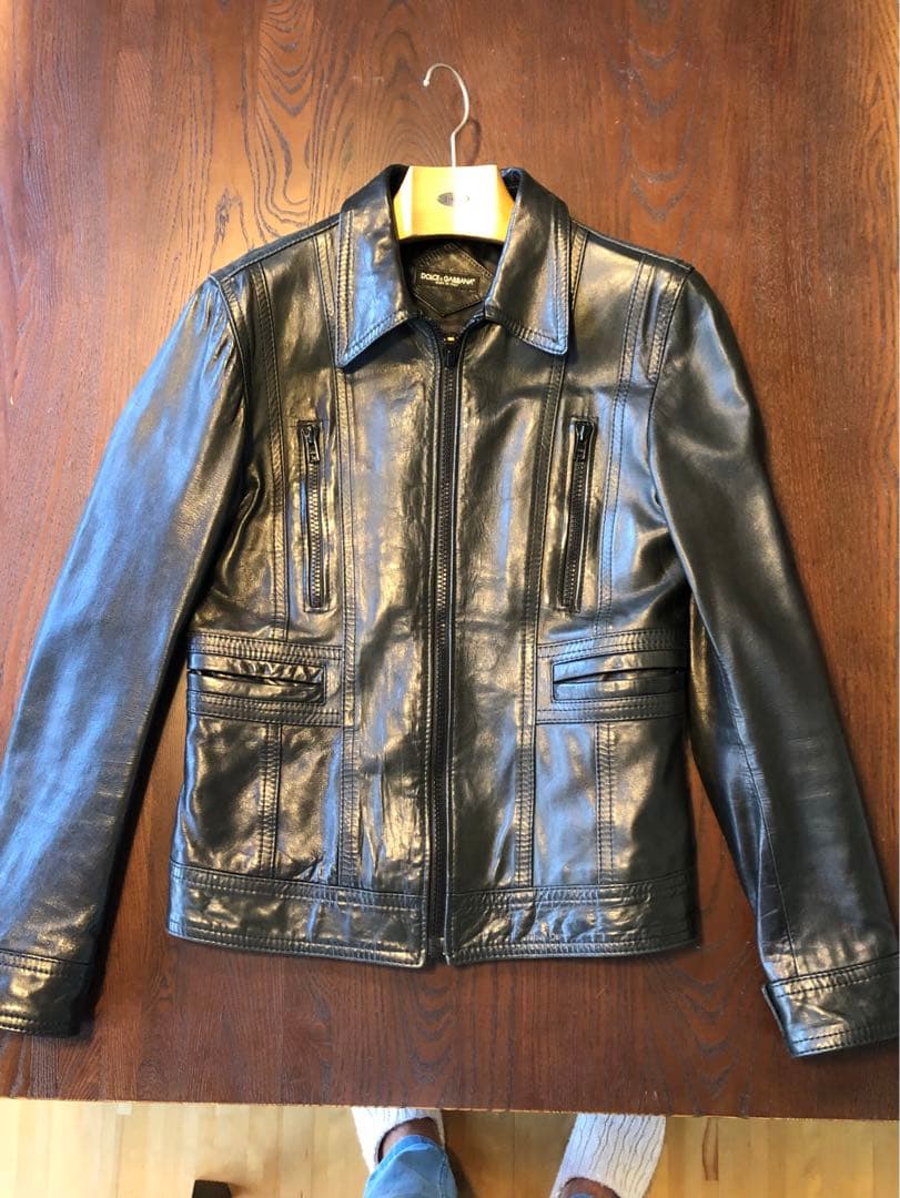 day　ドルチェアンド　ガッパーナ革ジャン