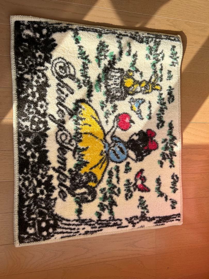 【ノベルティ】ShirleyTemple:白雪姫のラグ 未使用