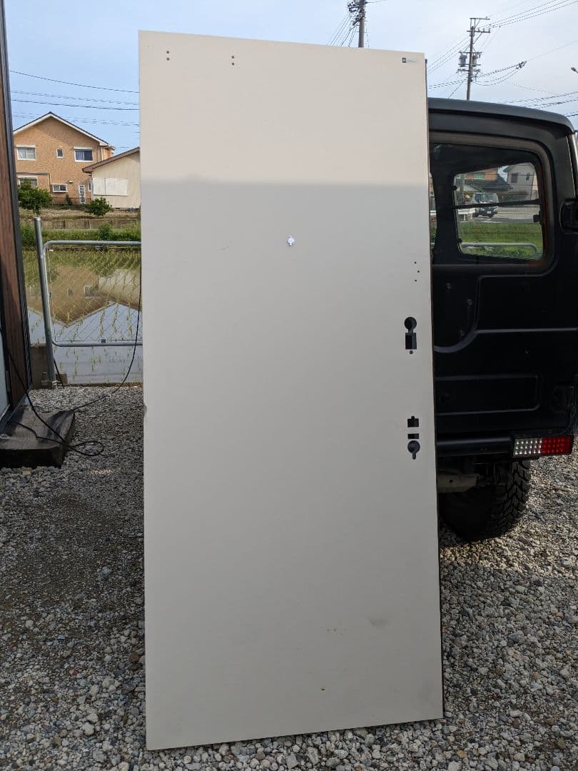 スチール扉 DIY 小屋 倉庫などに 引取限定 愛知西部 トビラ ドア