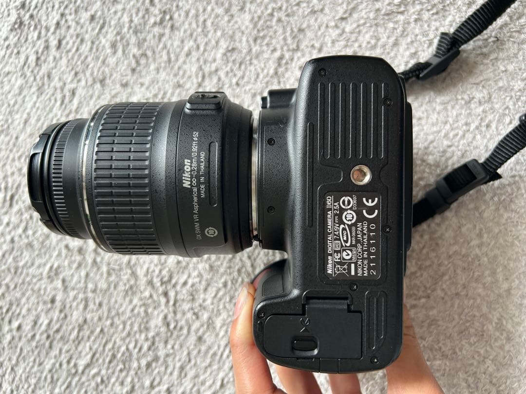 Nikon D60 ダブルズームキット 届いてすぐ使える！豪華おまけ・バッグ付