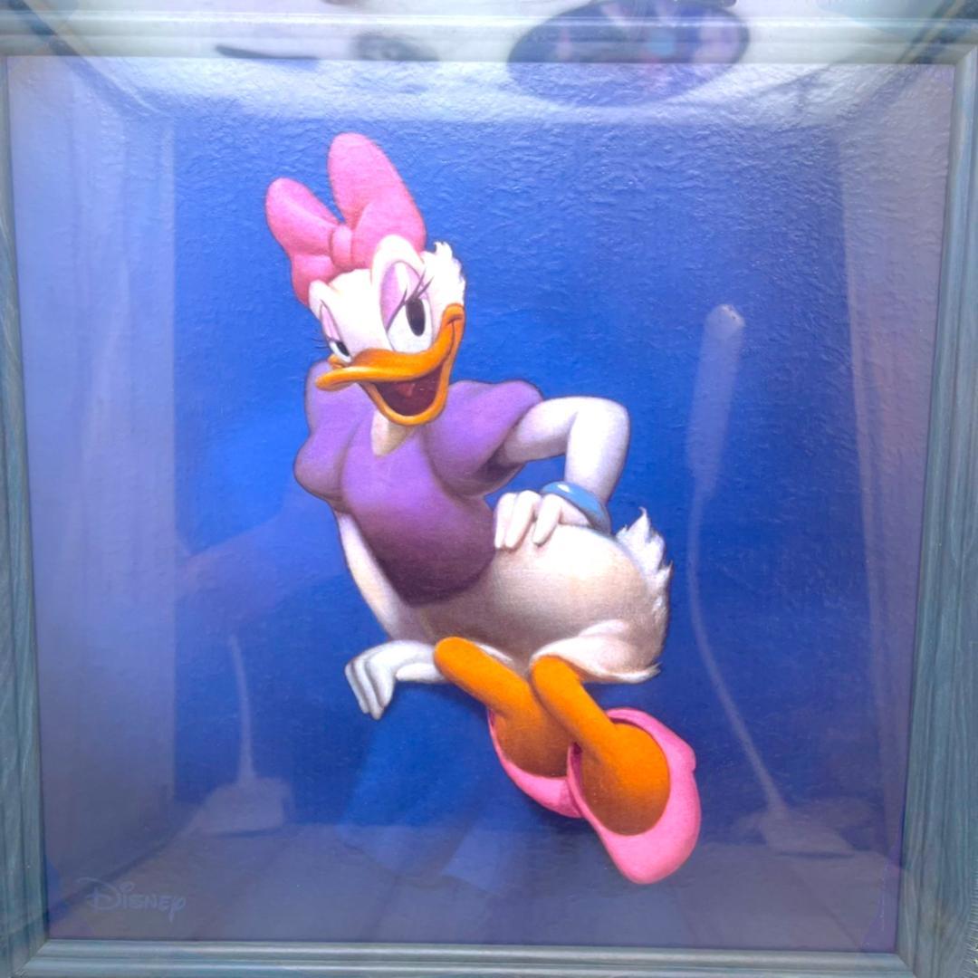 新品★デイジーダック Daisy Duck アヒル デイジー ダック 油絵風 絵