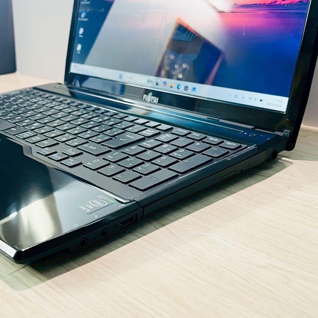 サクサク動作❤️Win11 SSD ノートパソコン ブルーレイ テンキー 8GB