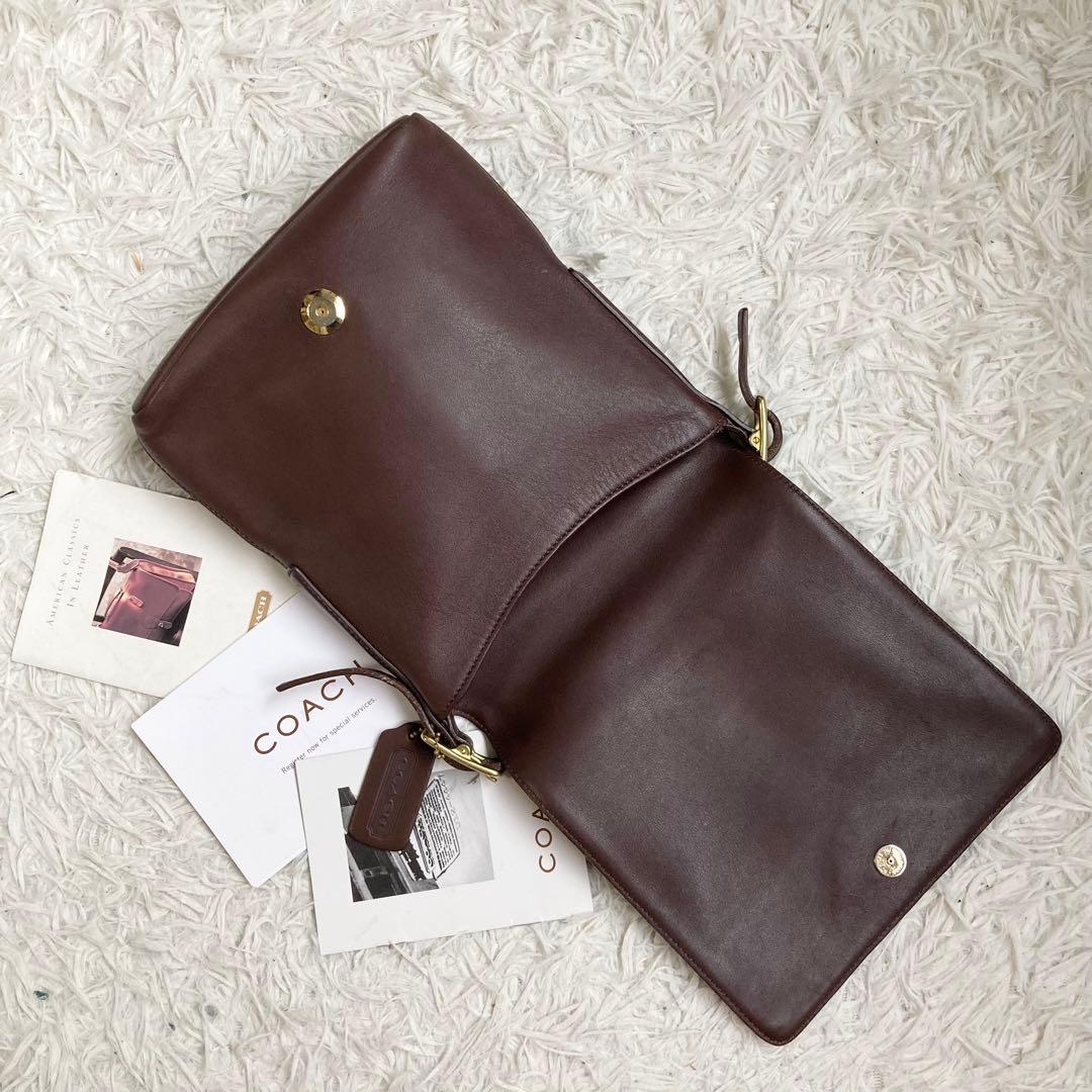極美品 vintage coach old archive messenger