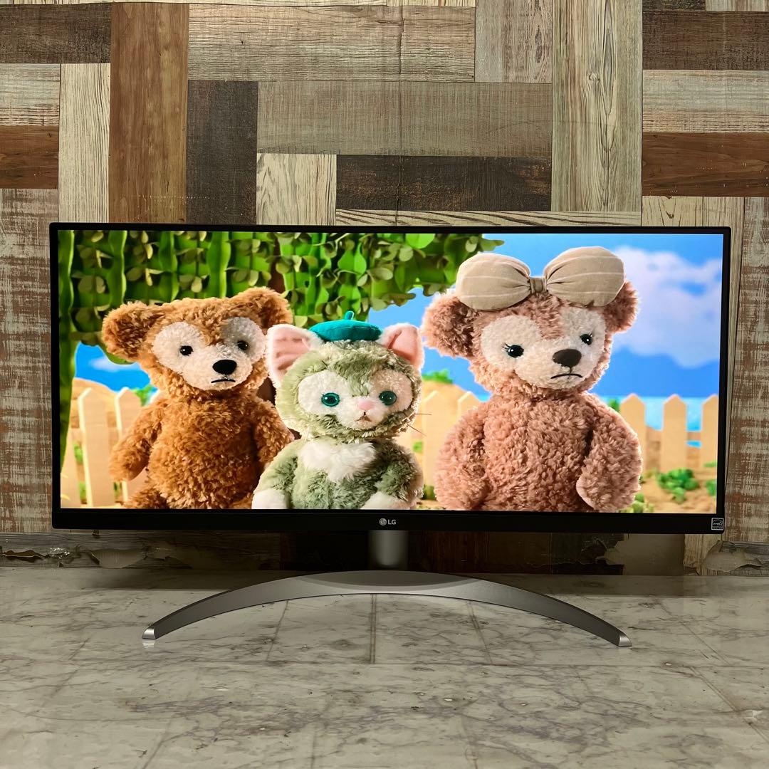 即日受渡❣️全国送料込去年購入LG29型ディスプレイゲーム機能、スピーカー搭載