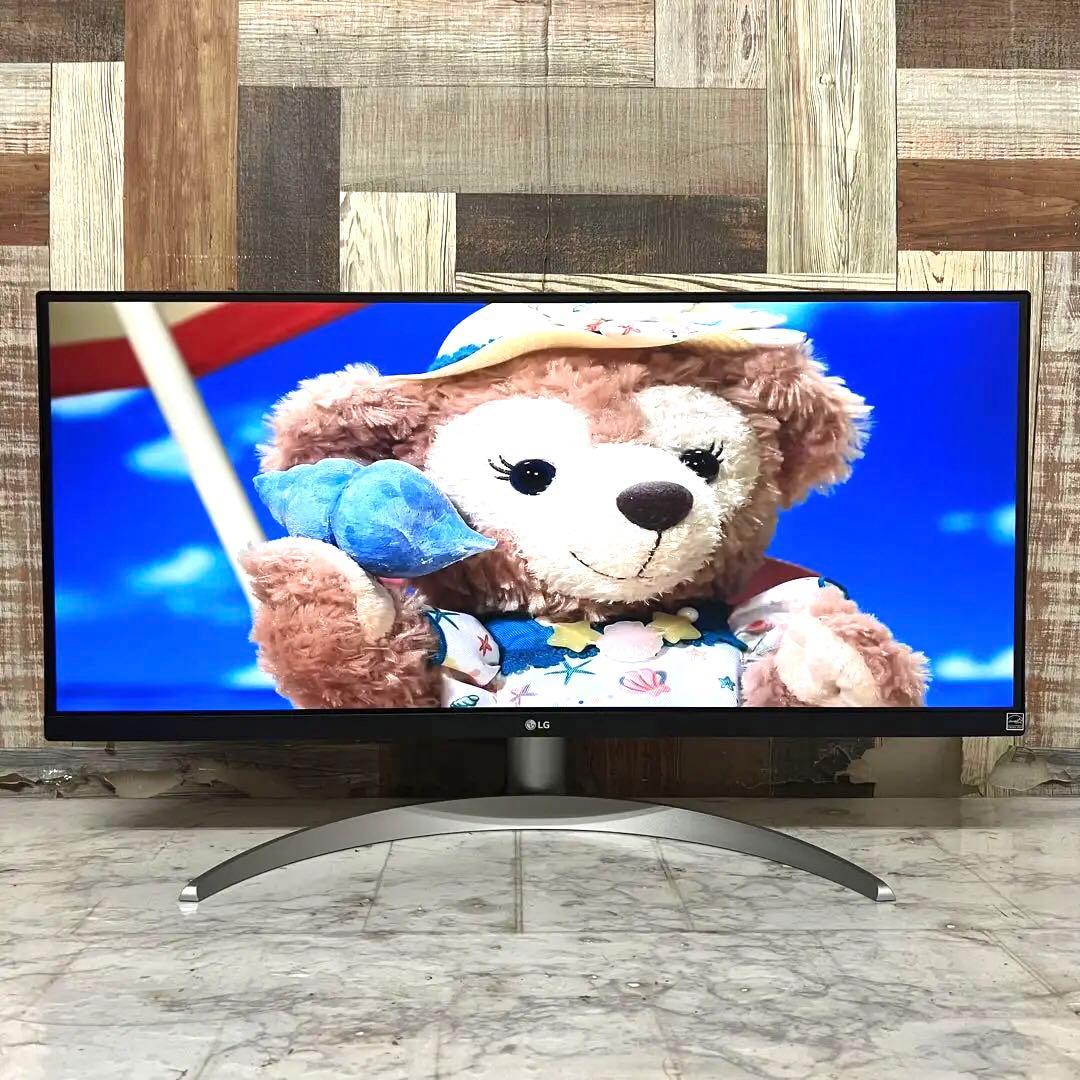 即日受渡❣️全国送料込去年購入LG29型ディスプレイゲーム機能、スピーカー搭載