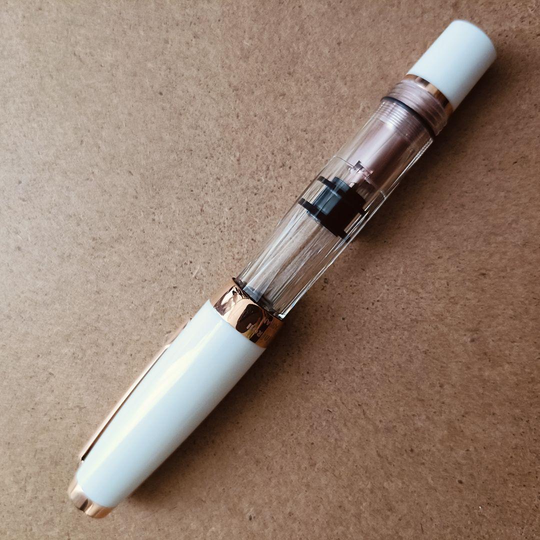 【TWSBI】万年筆 ダイヤモンド mini ホワイトローズゴールドII／М中字