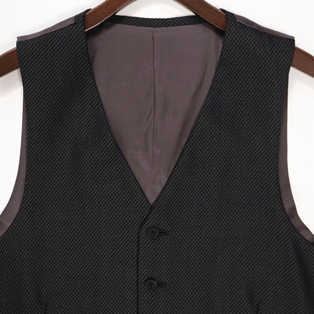 H4438◾️メンズティノラス　ベスト　スラックス　パンツ３ピーススーツ　Y2K