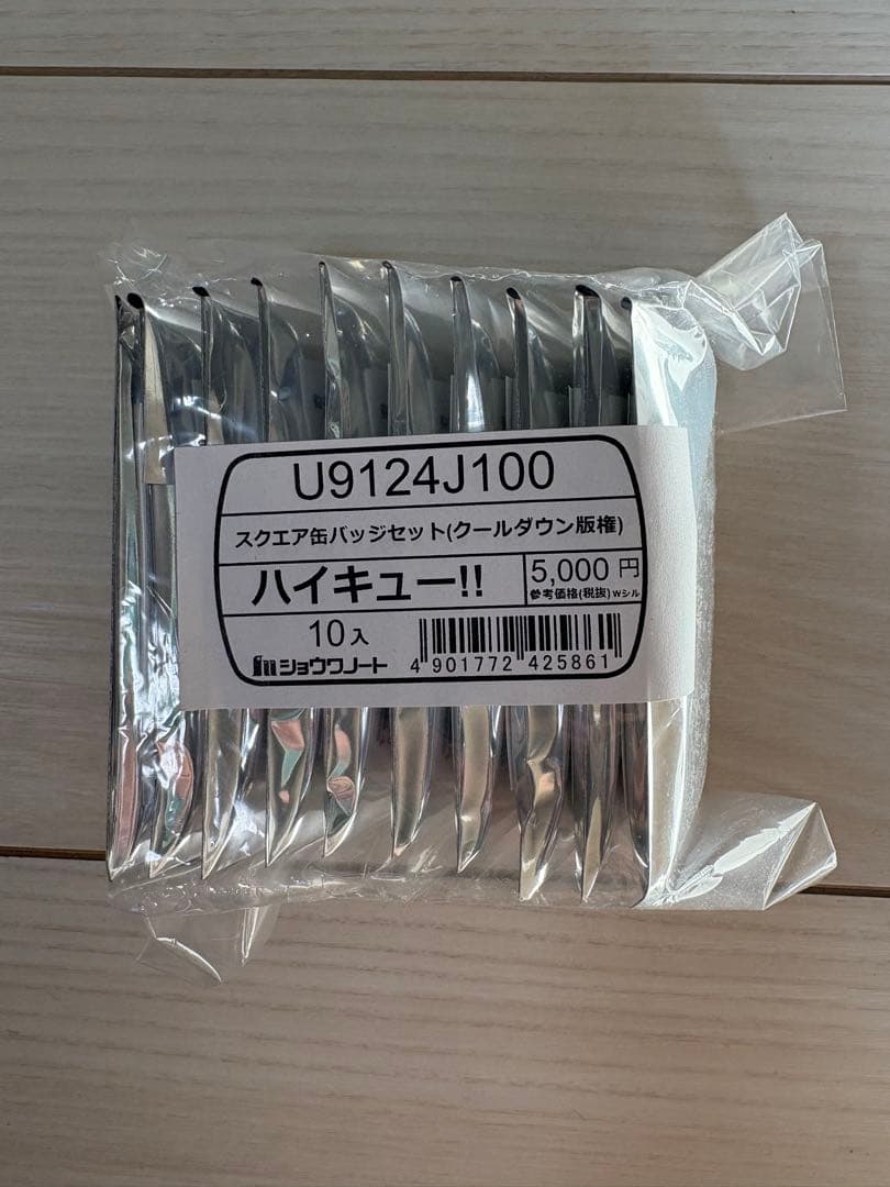 ハイキュー!! スクエア缶バッジセット(クールダウン)