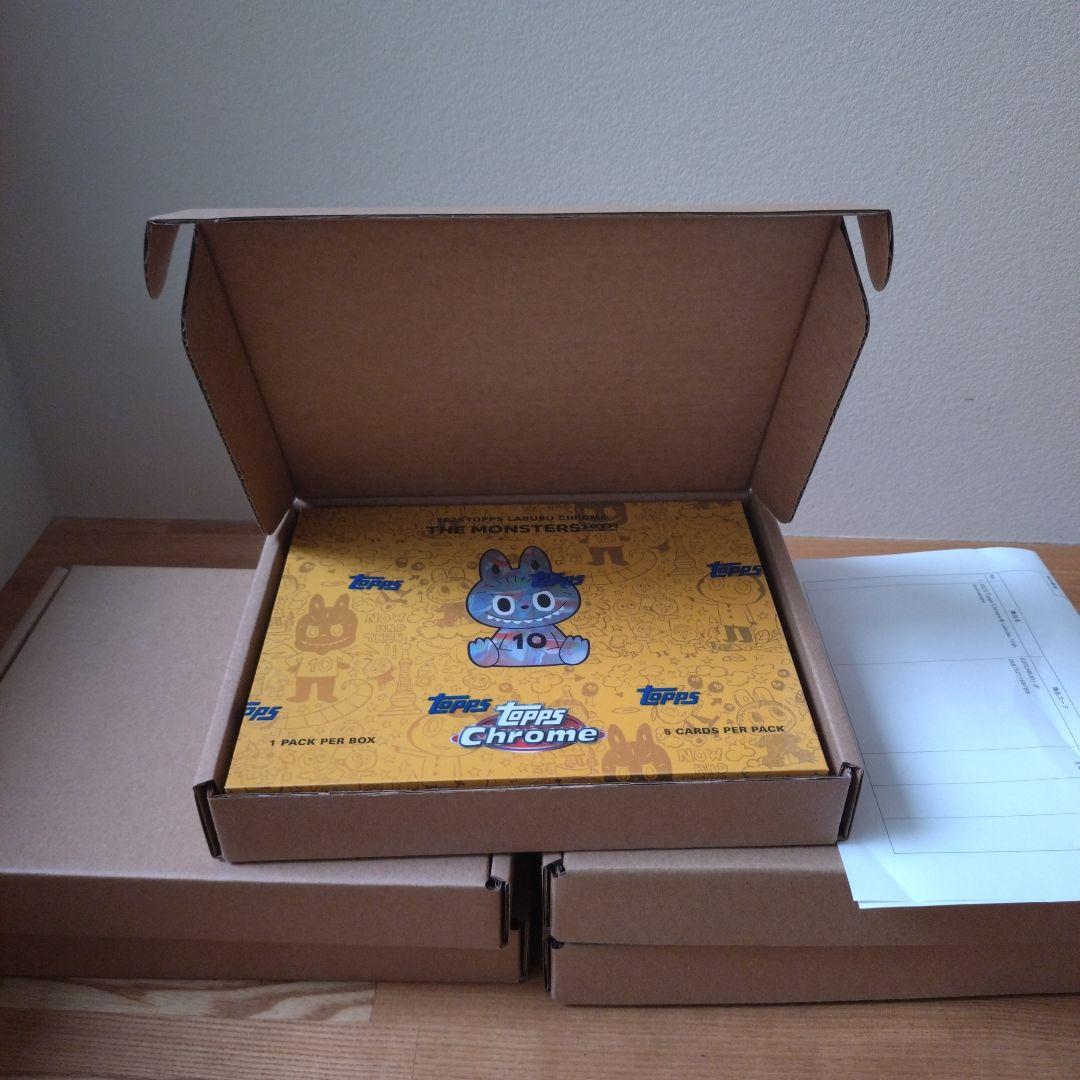 新品未開封　Topps Chrome labubu 10周年記念BOX ラブブ