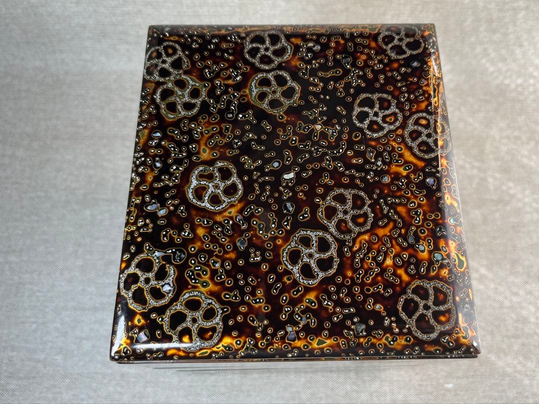 若狭塗　四段重　重箱