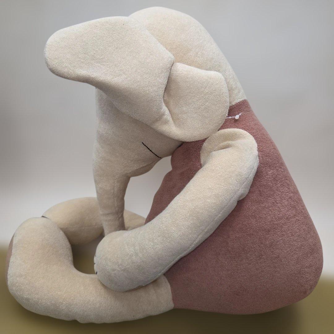 z*u様 Atsuko Matano 象のぬいぐるみ 中型