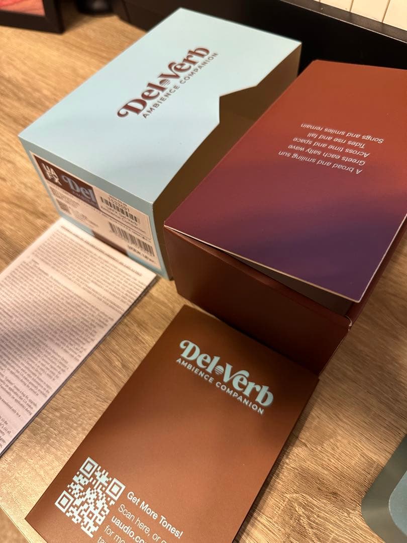 ギター Universal Audio UAFX Del-Verb