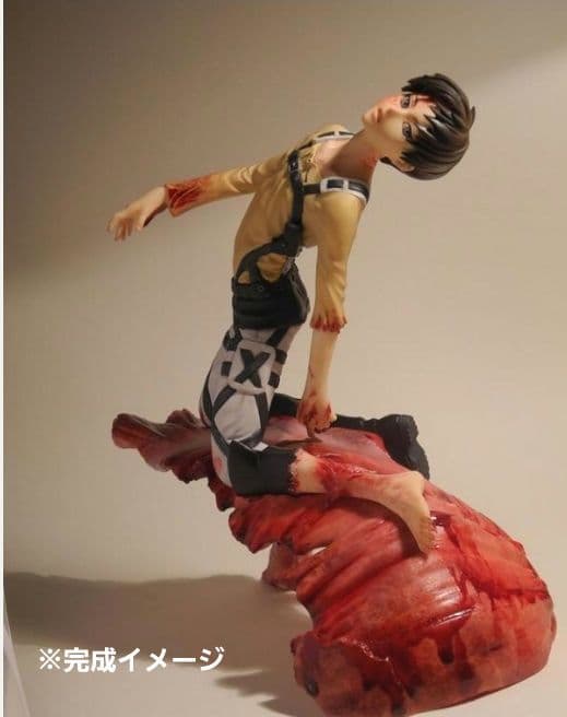 進撃の巨人　剥離 エレン　ガレージキット　フィギュア　未組立　未開封