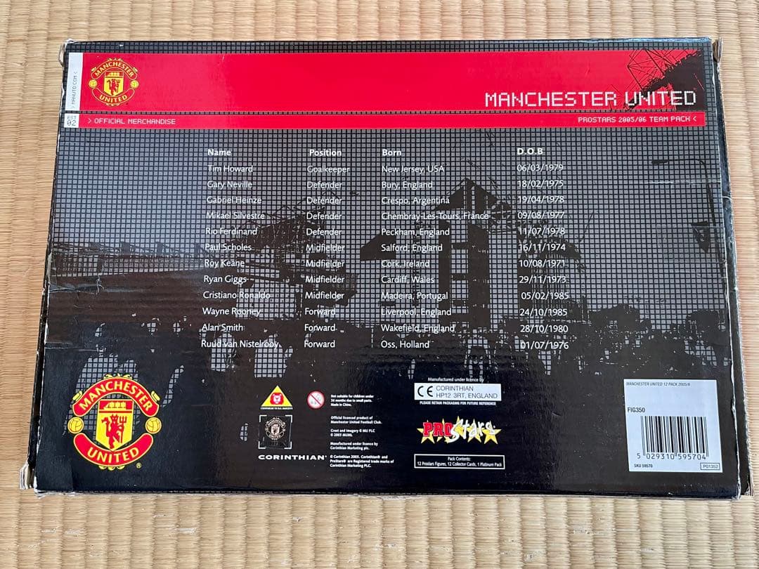 マンチェスター・ユナイテッド フィギュア 12体セット