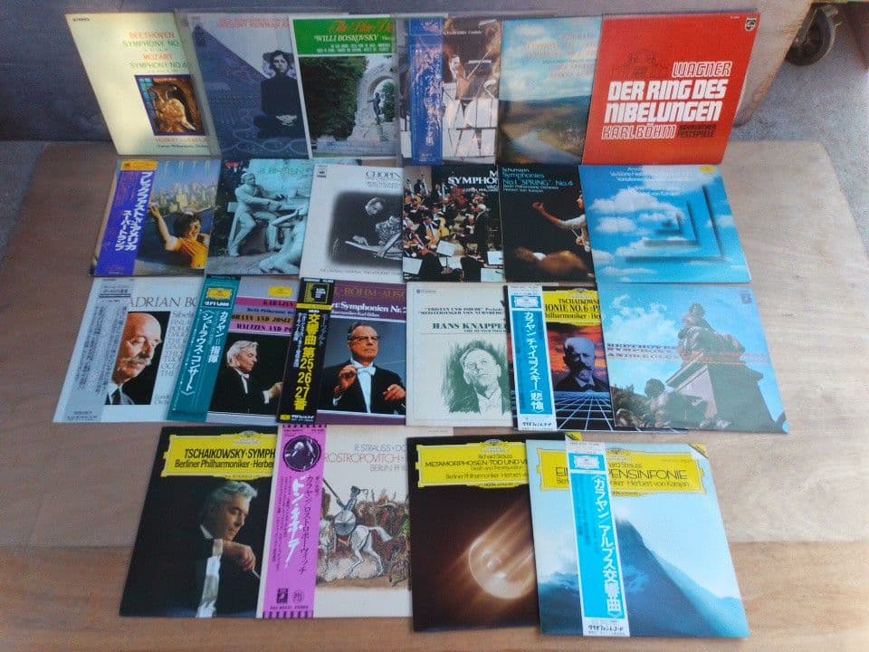 クラシック　音楽レコード　94枚　約28kg　まとめ大量セット
