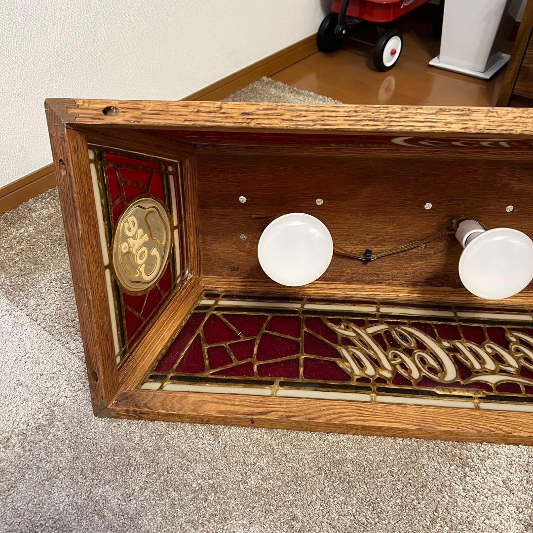 Coca-Cola コカコーラ　プールバーライト　ビンテージ　希少 ⭐️状態良好⭐️