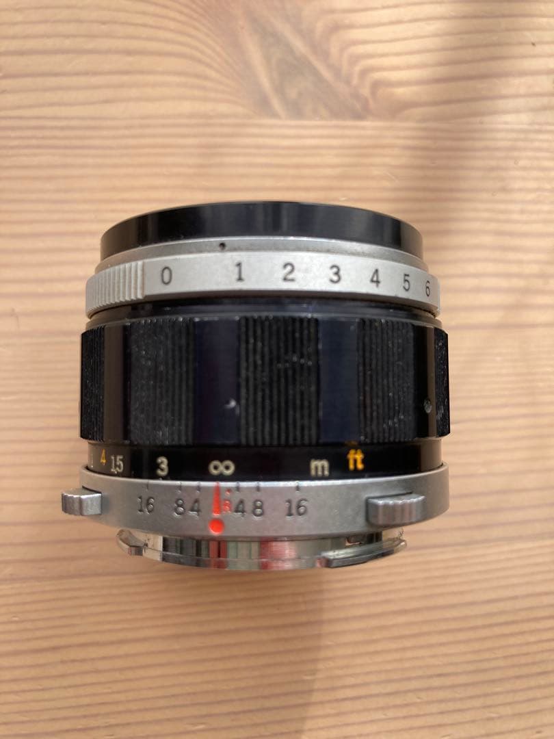 【難あり】OLYMPUS-PEN FTとG.ZUIKO 40mm F1.4レンズ