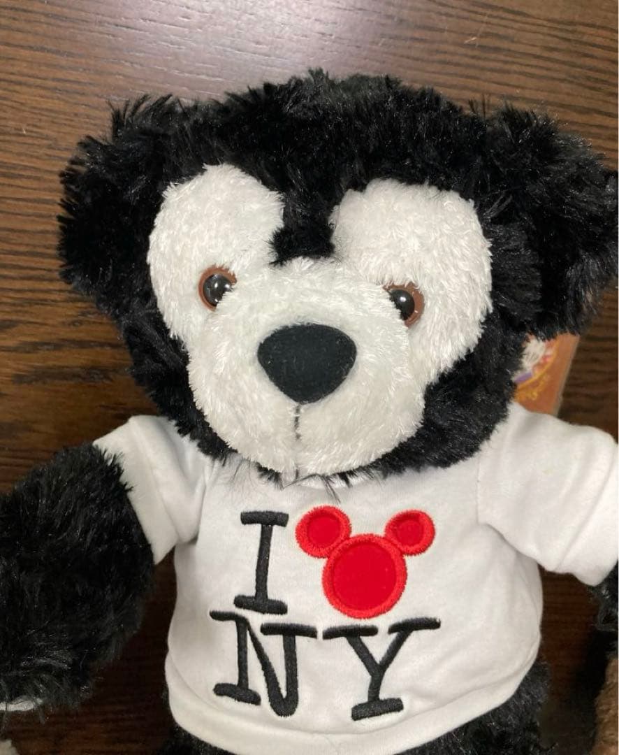 ダッフィ　Duffy　WDW 海外ディズニー　黒　ピンク　限定　ディズニーベア