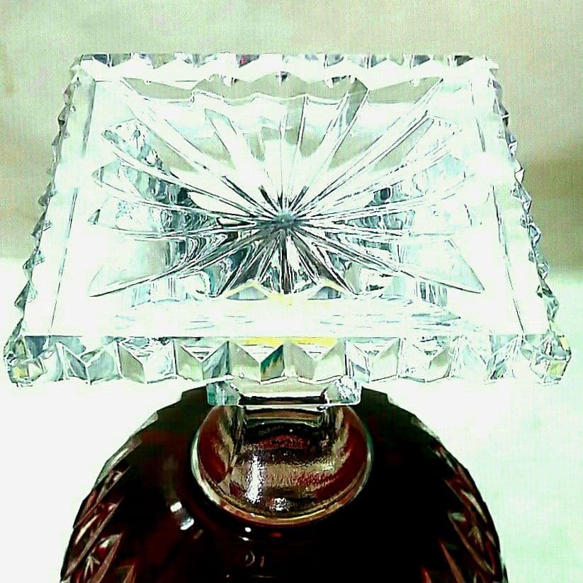 Murano Glass ムラノ カット 大型 花瓶