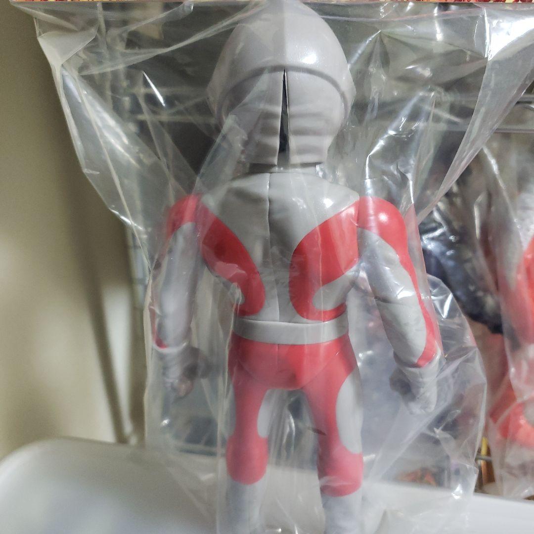 墓場の画廊　ソフビ　ジャンボーグA　エメラルド星人 　ソフビマスク取れ