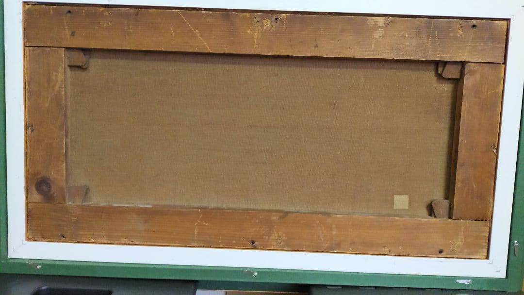 アンティーク油絵　 子供と杯の絵