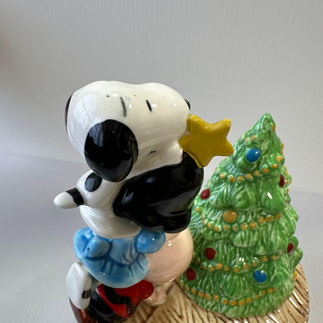 オルゴール　スヌーピー snoopy peanuts schmid ビンテージ