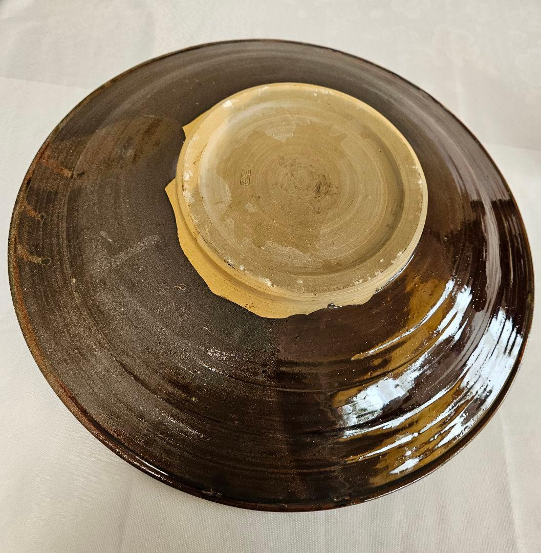 小鹿田焼　大皿　特大　50cm　骨董