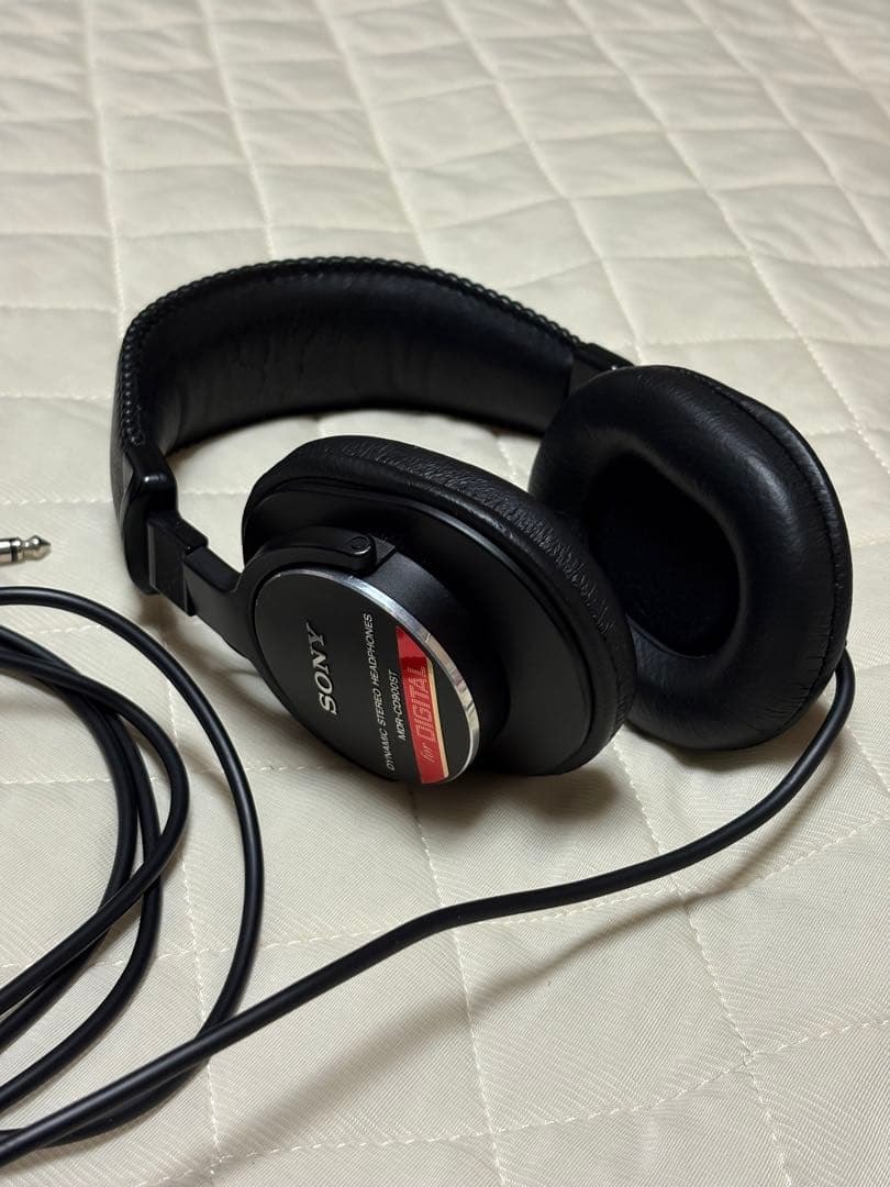 変換ジャック付き SONY スタジオヘッドホン MDR-CD900ST