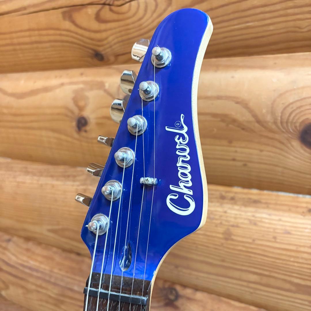 【美品】Charvel シャーベル エレキギター ブルー