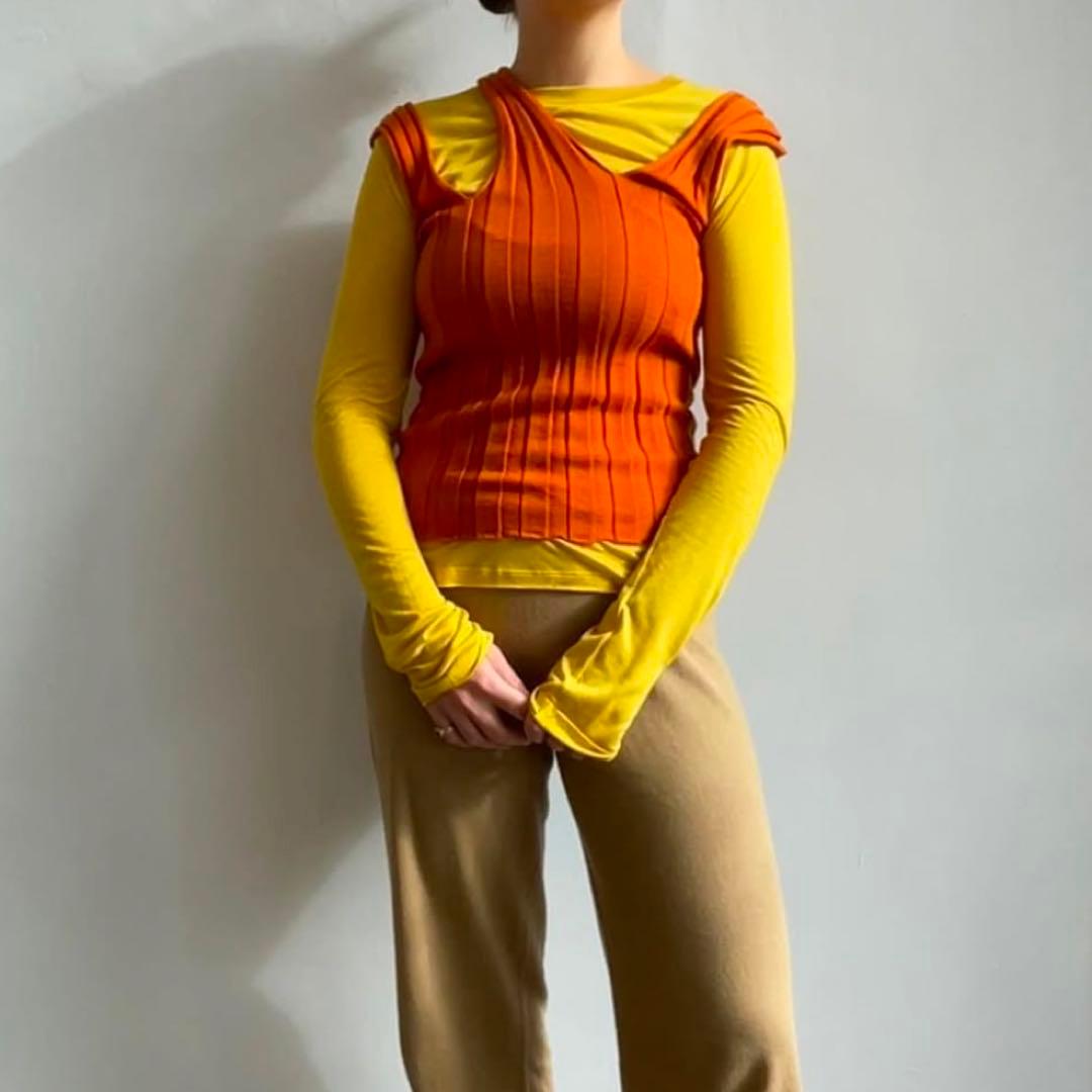 【未使用】baserange knit tank