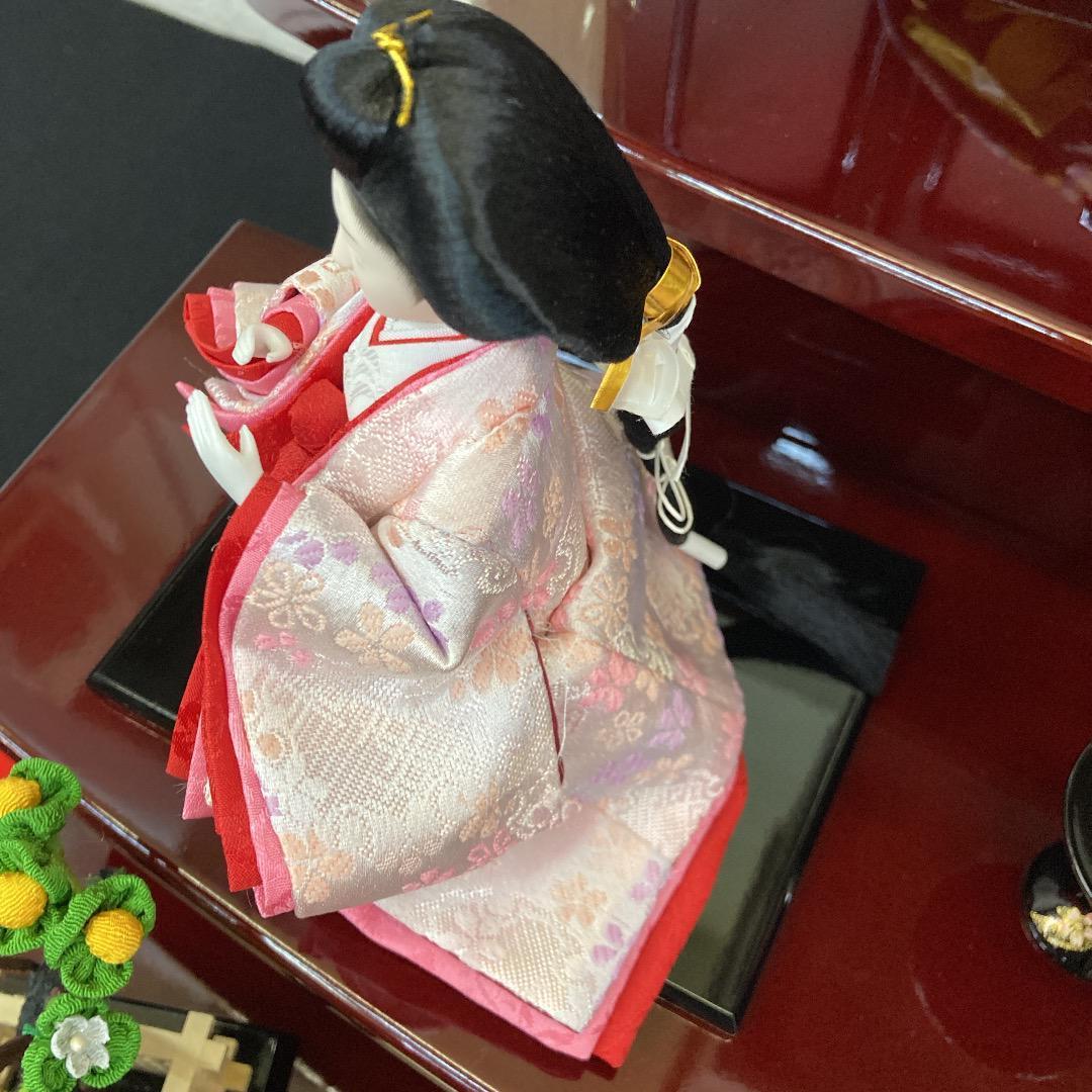 専用ページ　D1 　三段飾り 　高級金彩衣装　巾71㎝位　ひな祭り三段　三段