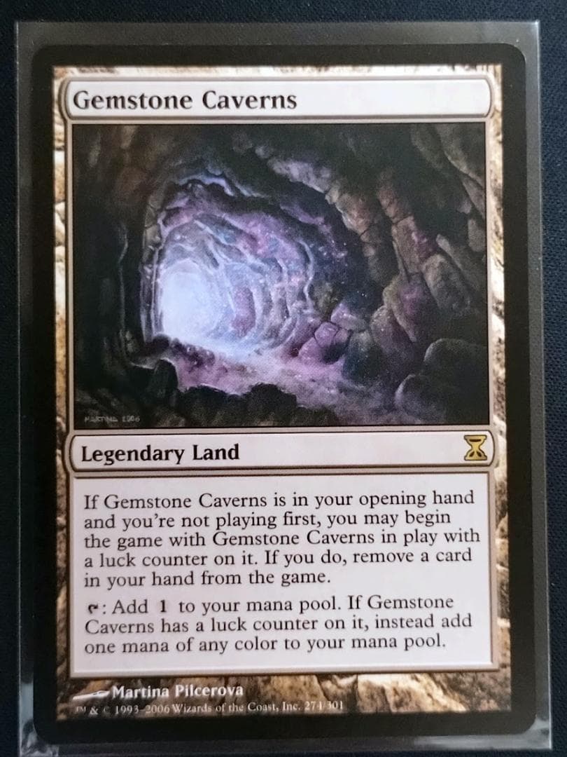 MTG 宝石の洞窟/Gemstone Caverns 英語 4枚セット TSP