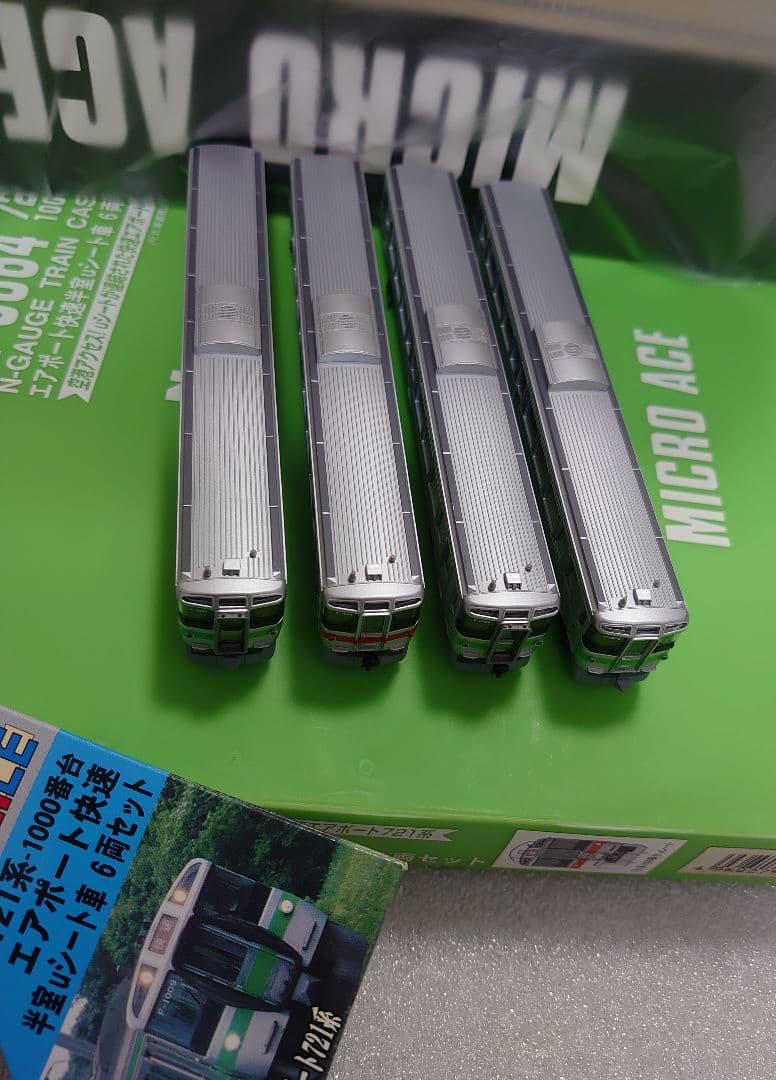 6両 721系 1000番台 半室uシート車 マイクロエース　 良品 JR北海道