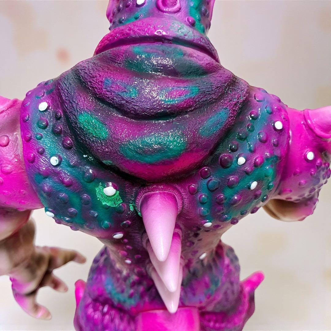 珍カラー 幻獣ガエザル シカルナ工房 ソフビ フィギュア 一つ目