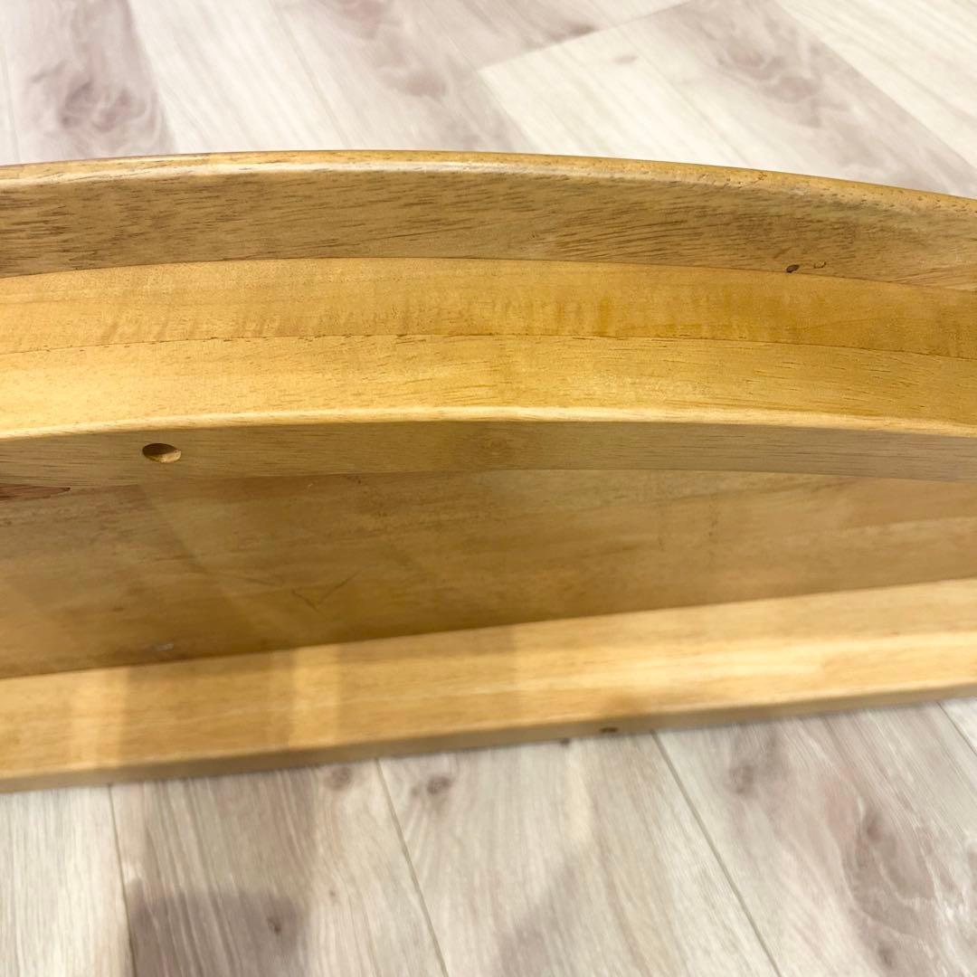 karimoku カリモク　変形　テーブル　半円　ローテーブル　3本脚