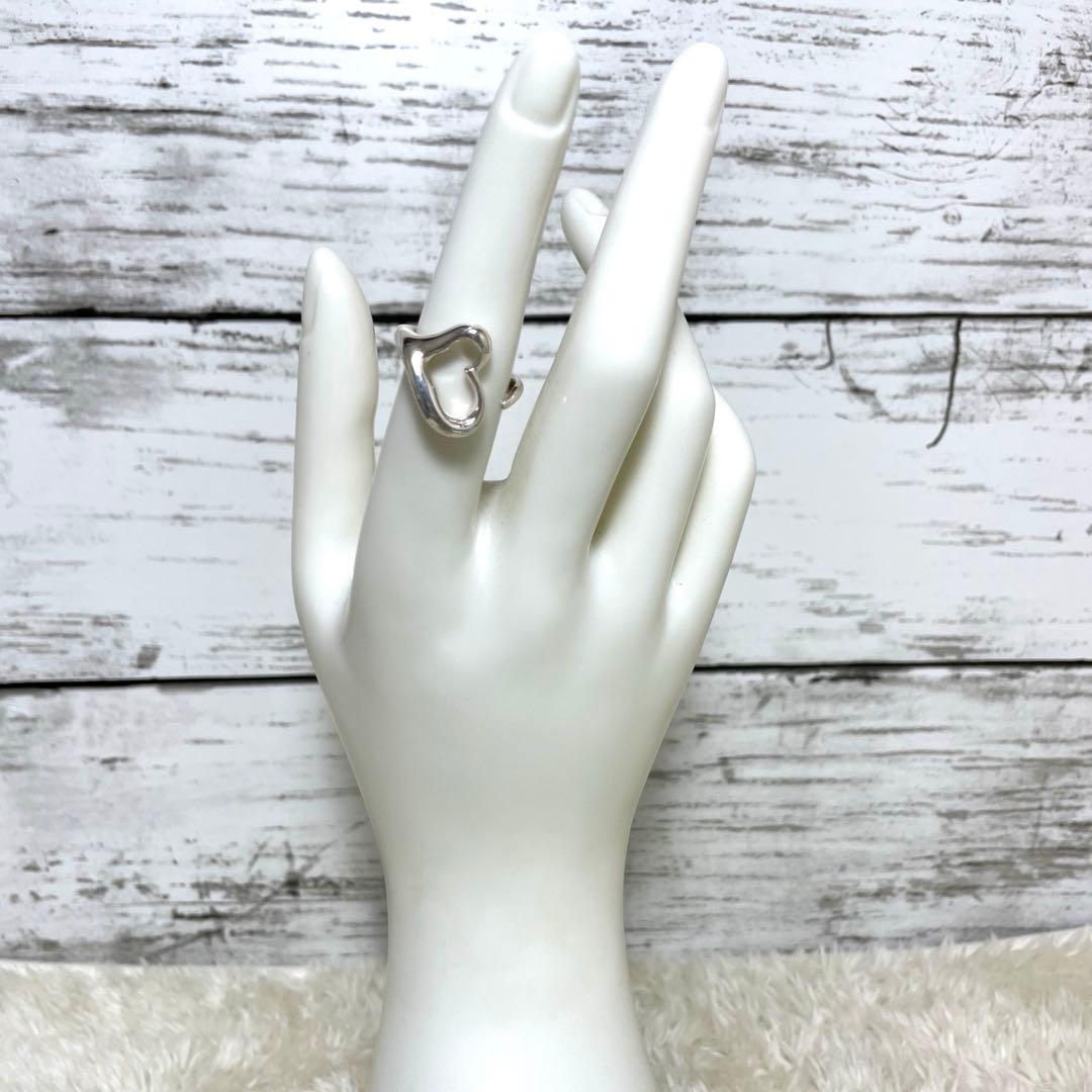 TIFFANY&Co. ティファニー　オープンハートリング 12号