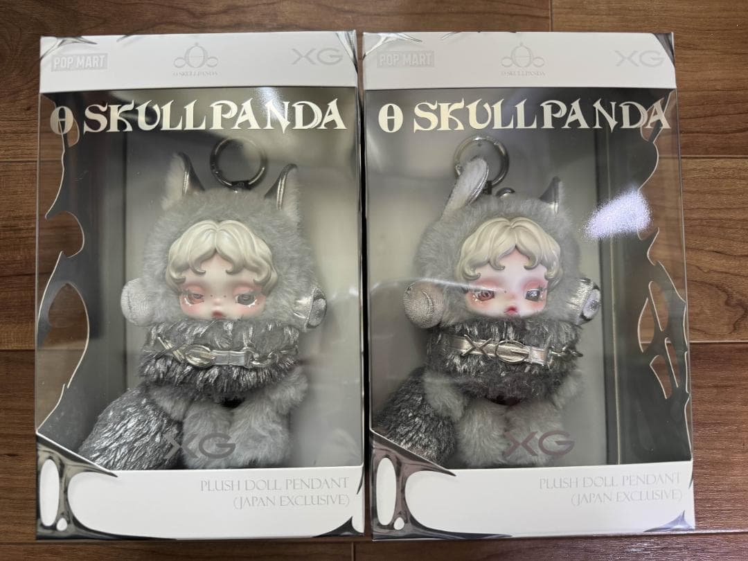 SKULLPANDA × XG ぬいぐるみペンダント（日本限定） 2個セット