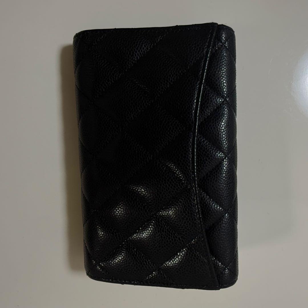 CHANEL マトラッセキャビアスキン　財布
