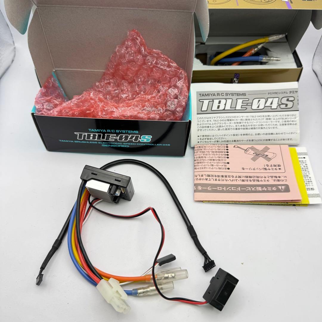 D15 【3点】 タミヤ ブラシレスモーター 02 ESC04S センサー付き