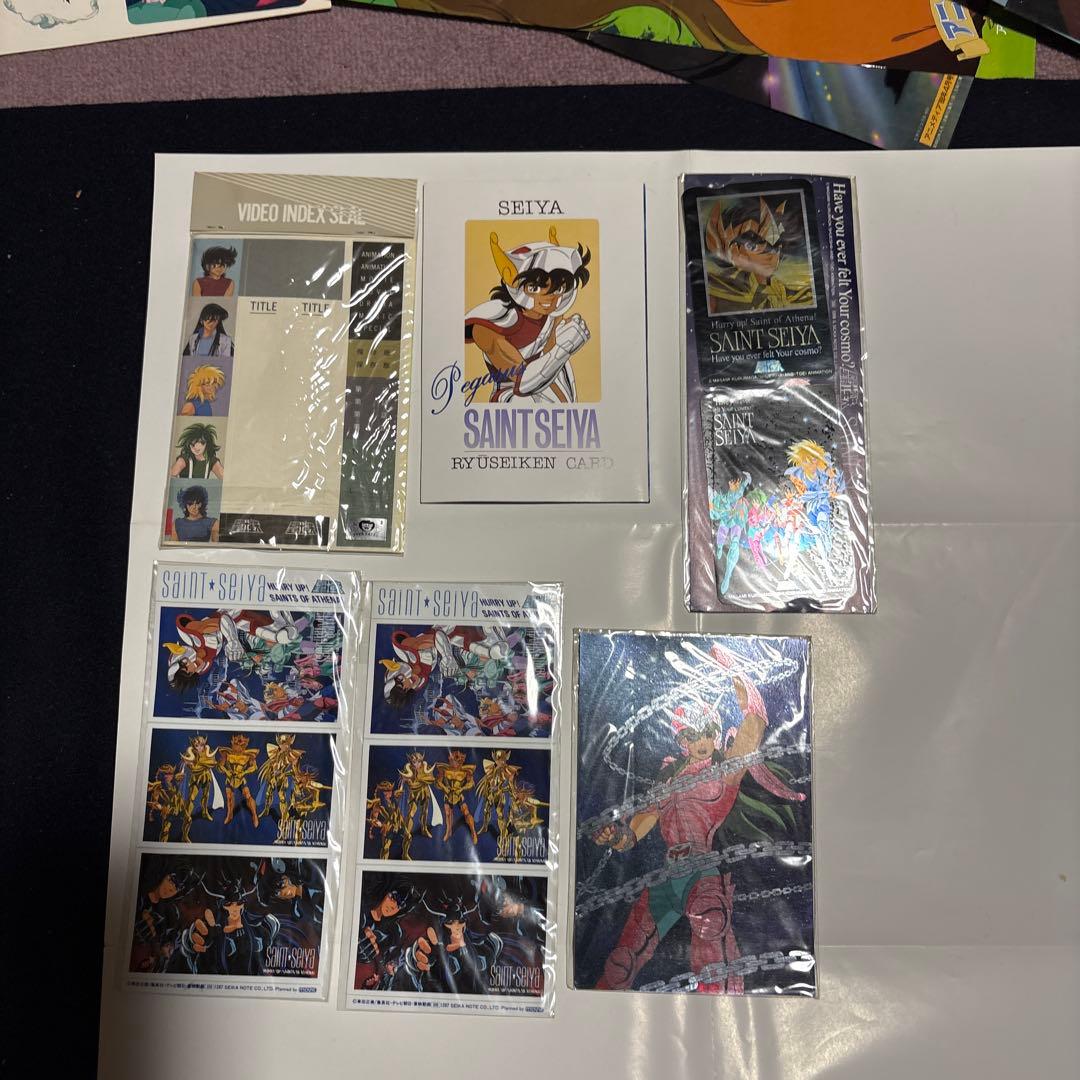 聖闘士星矢 ビデオインデックスシール　その他