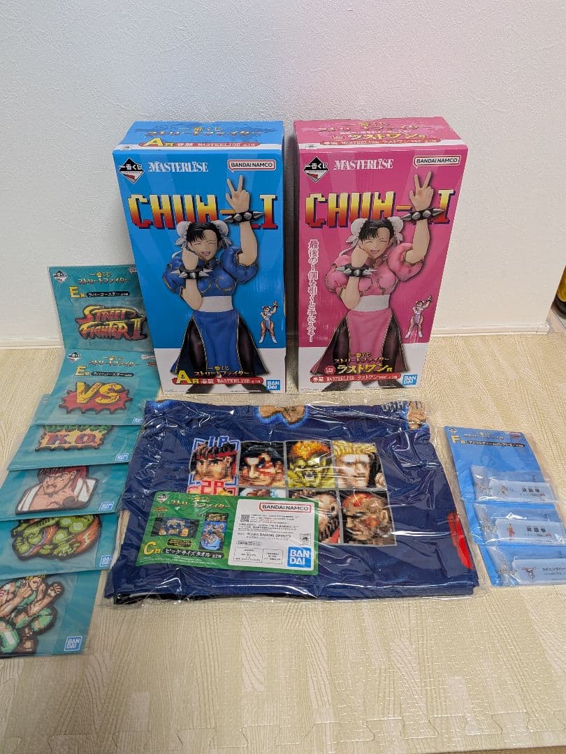 一番くじ ストリートファイター　A賞、C賞、ラストワン賞