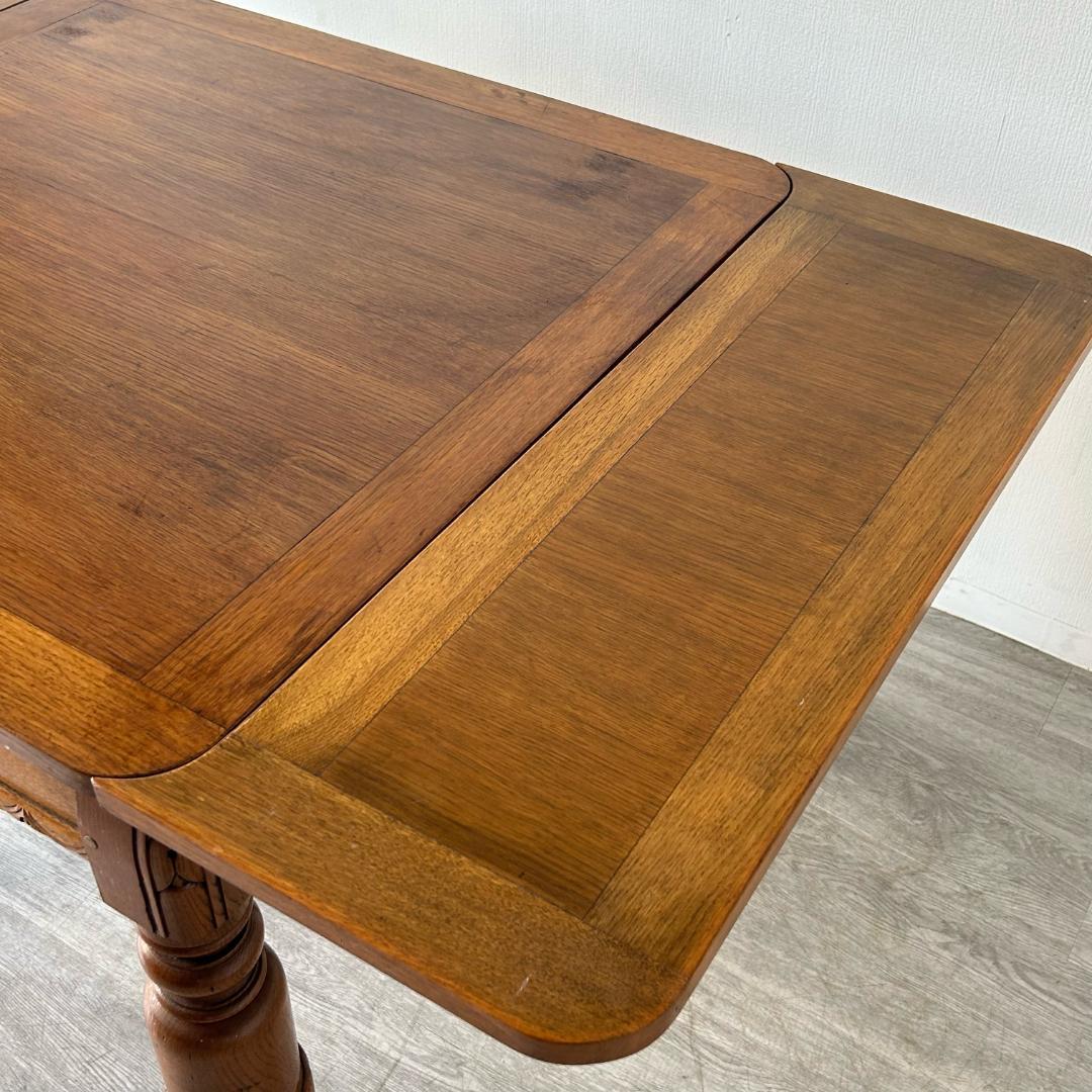 【最終値下げ】イギリス アンティーク家具 ドローリーフテーブル　263A