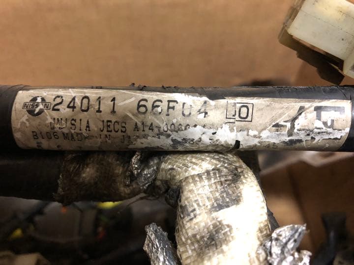 s14 シルビア k‘s ターボ SR20DET エンジンハーネス 一式