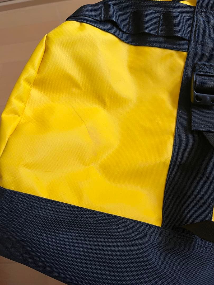 THE NORTH FACE ノースフェイス ボストンバッグ50l　黄✕黒