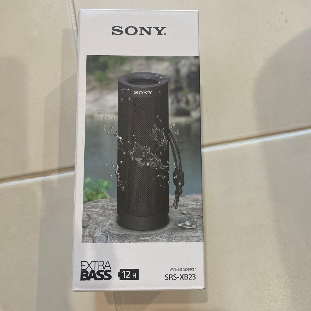 SONY SRS-XB23 ワイヤレススピーカー ブラック