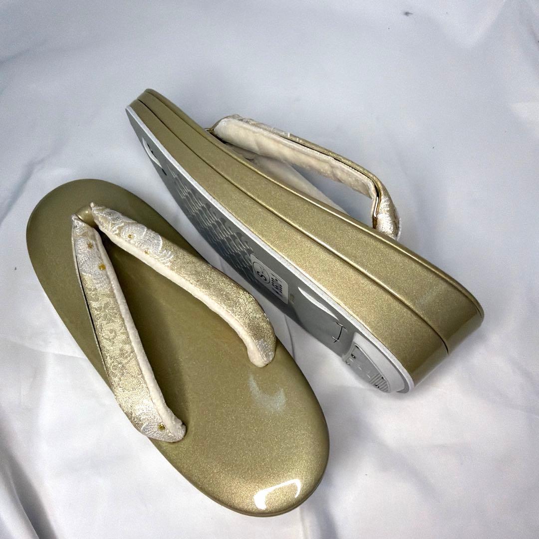 新品　2025年新作　草履　バッグ　セット　振袖用　Sサイズ　ブランド品