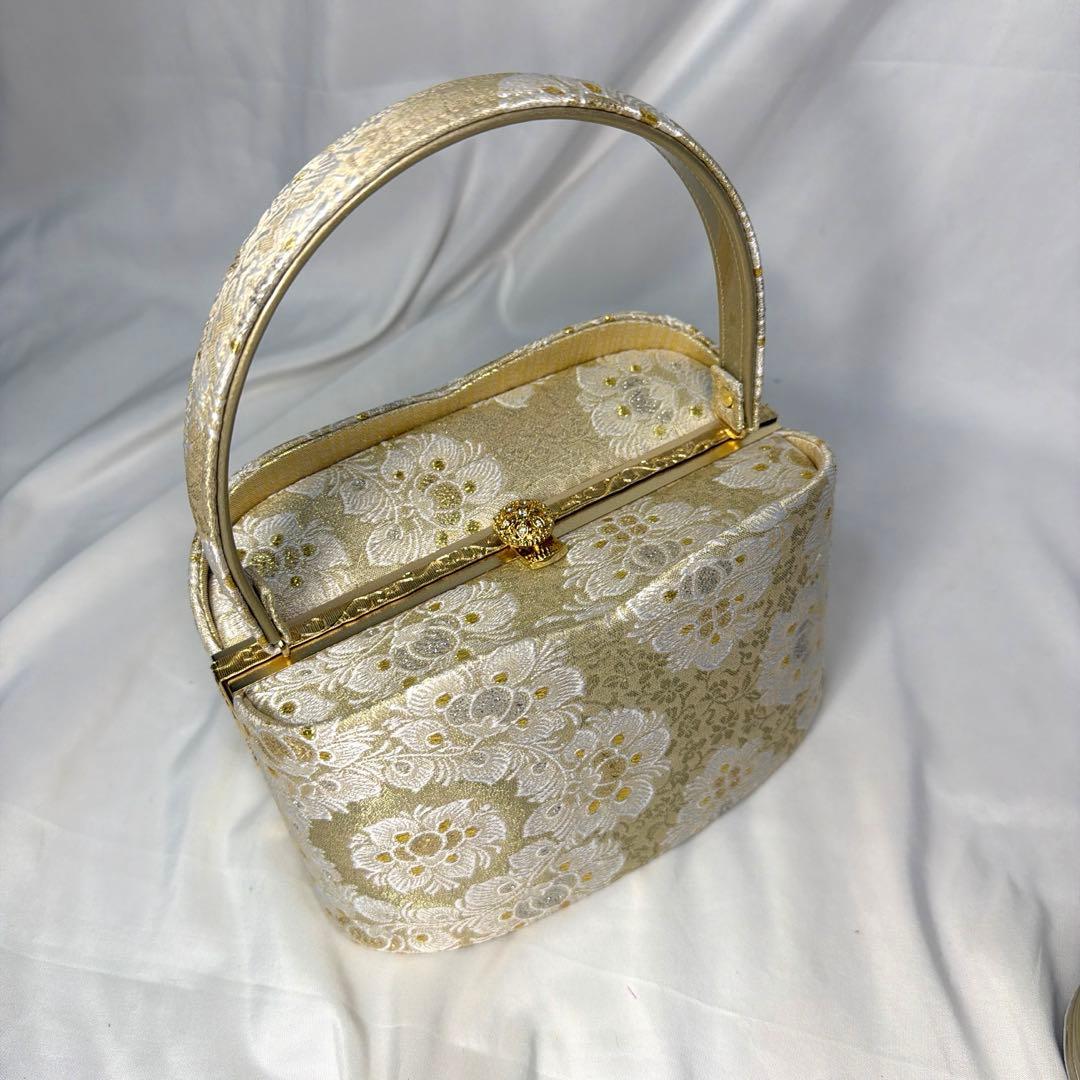 新品　2025年新作　草履　バッグ　セット　振袖用　Sサイズ　ブランド品